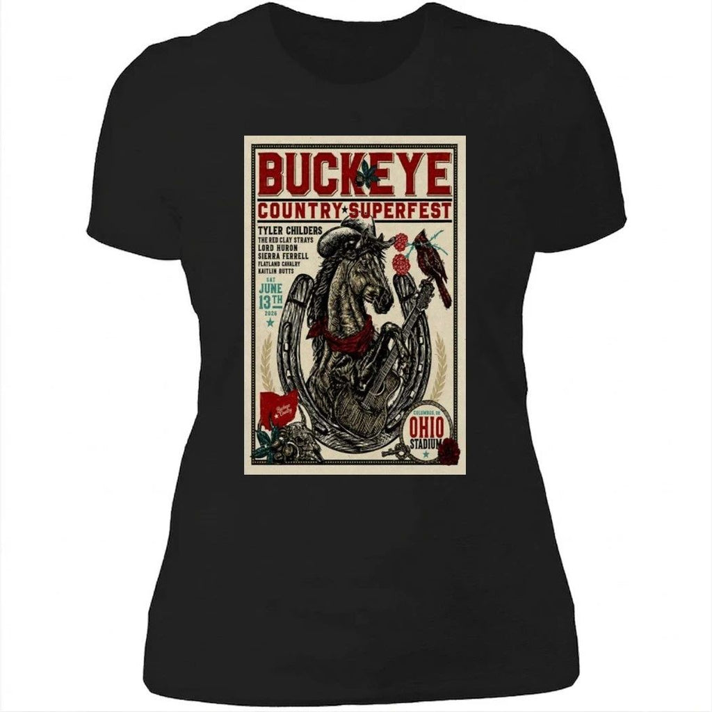 Buckeye Country Superfest June 13 2026 Ohio Stadium in Columbus, OH Poster Shirt