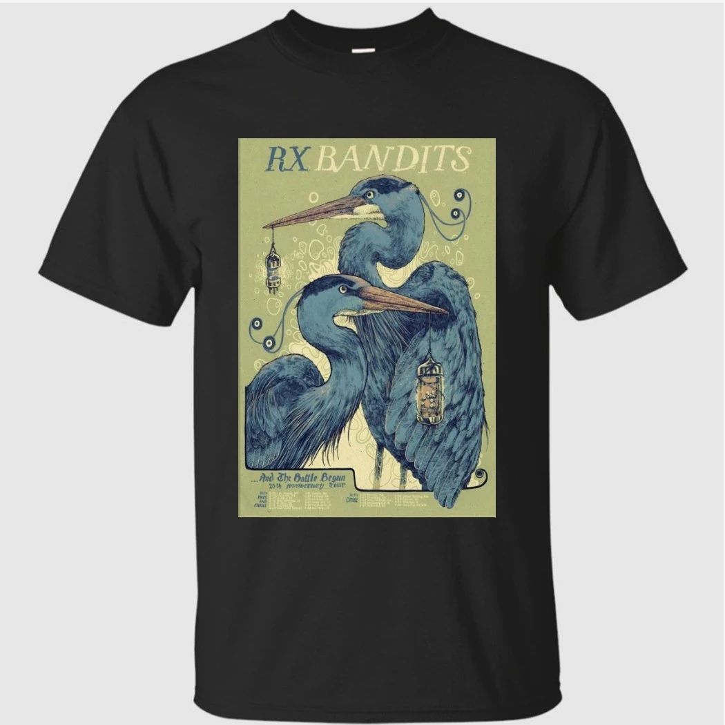 RX Bandits And The Battle Begun 20th Anniversary 2026 Tour Poster Shirt