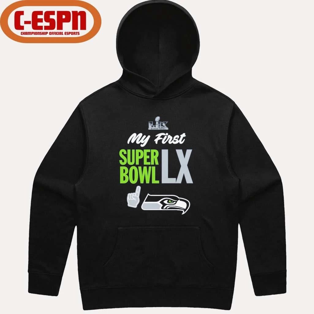 Seattle Seahawks Super Bowl LX My First T-Shirt