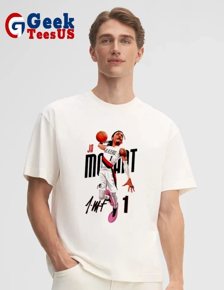 Ja Morant Portland Trail Blazers City 1 basketball signature shirt