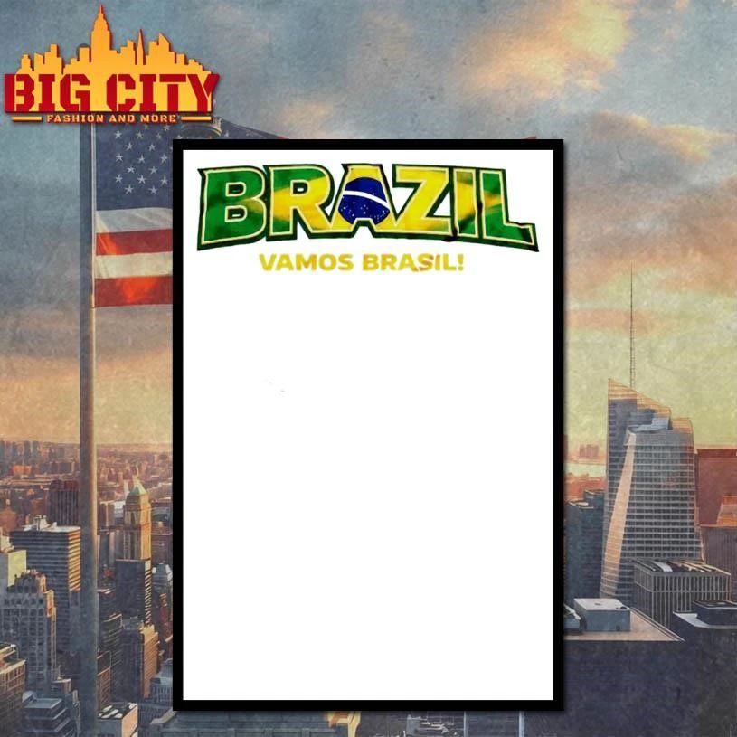 Brazil Vamos Brasil 2026 World Cup Shirt