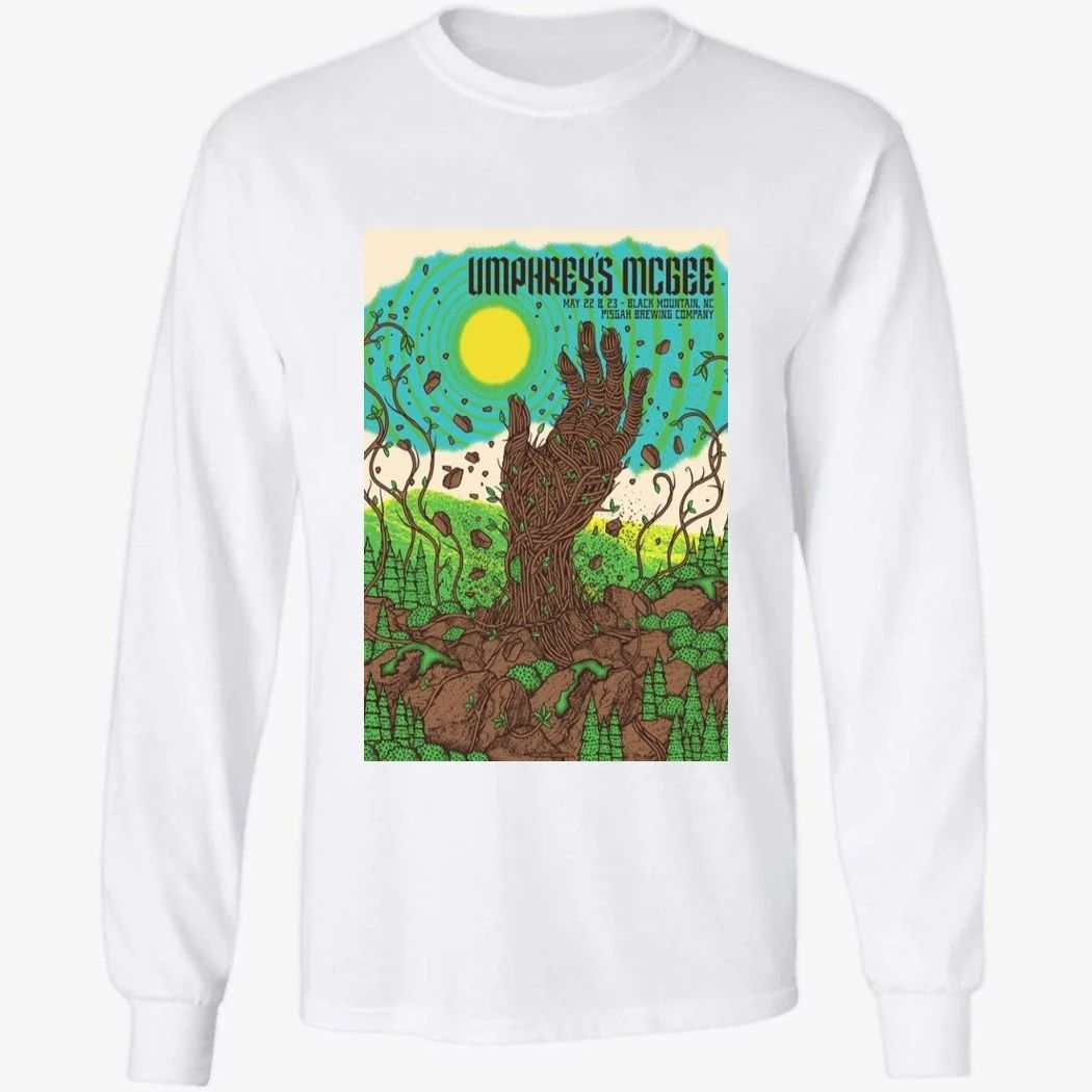 Umphrey’s McGee May 22-23 2026 Black Mountain North Carolina Tour Poster Shirt