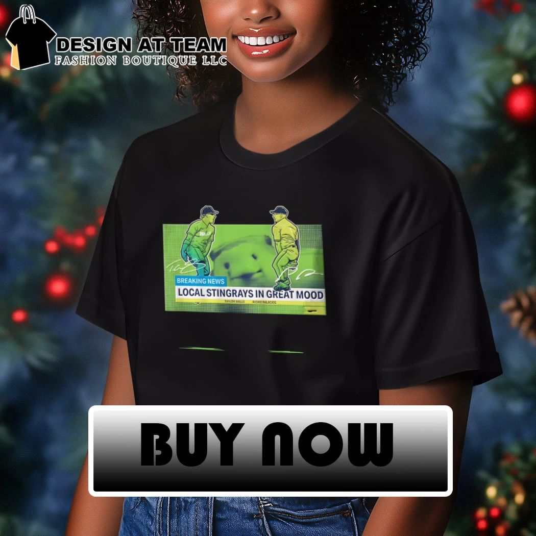 Tampa Bay Baseball Breaking News Local Stingrays In Great Mood shirt