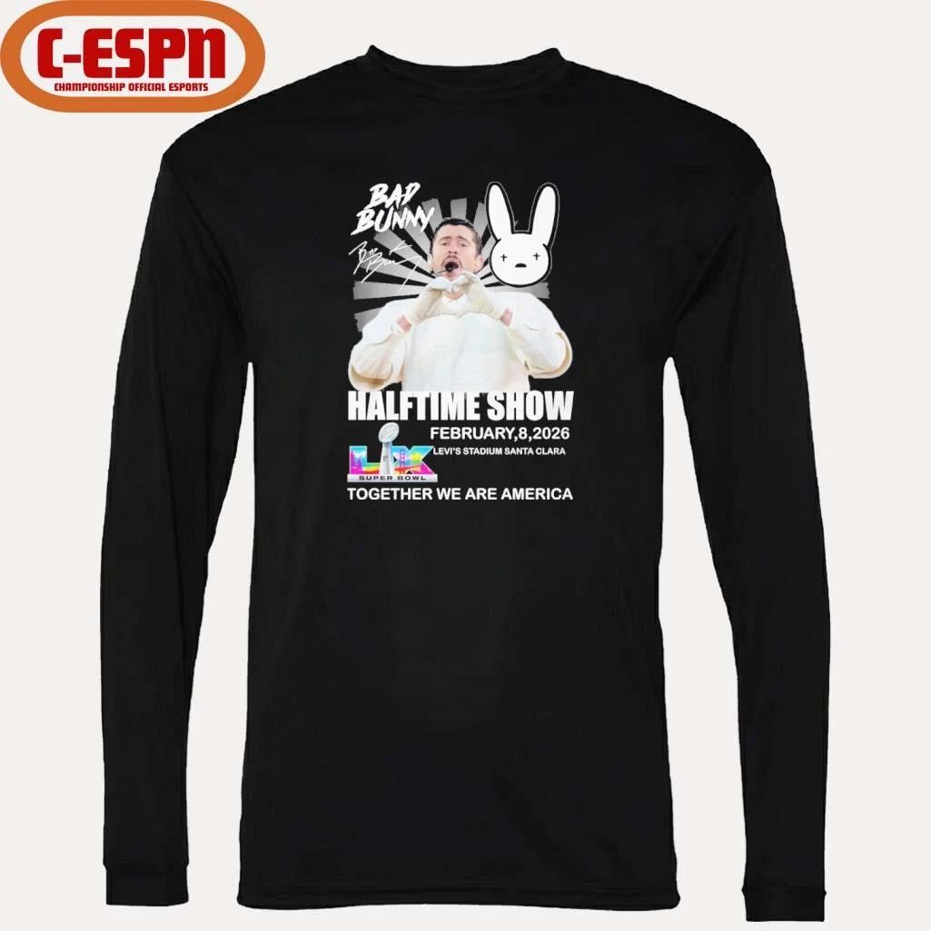 Bad Bunny Super Bowl LX Halftime Show Together We Are America Shirt
