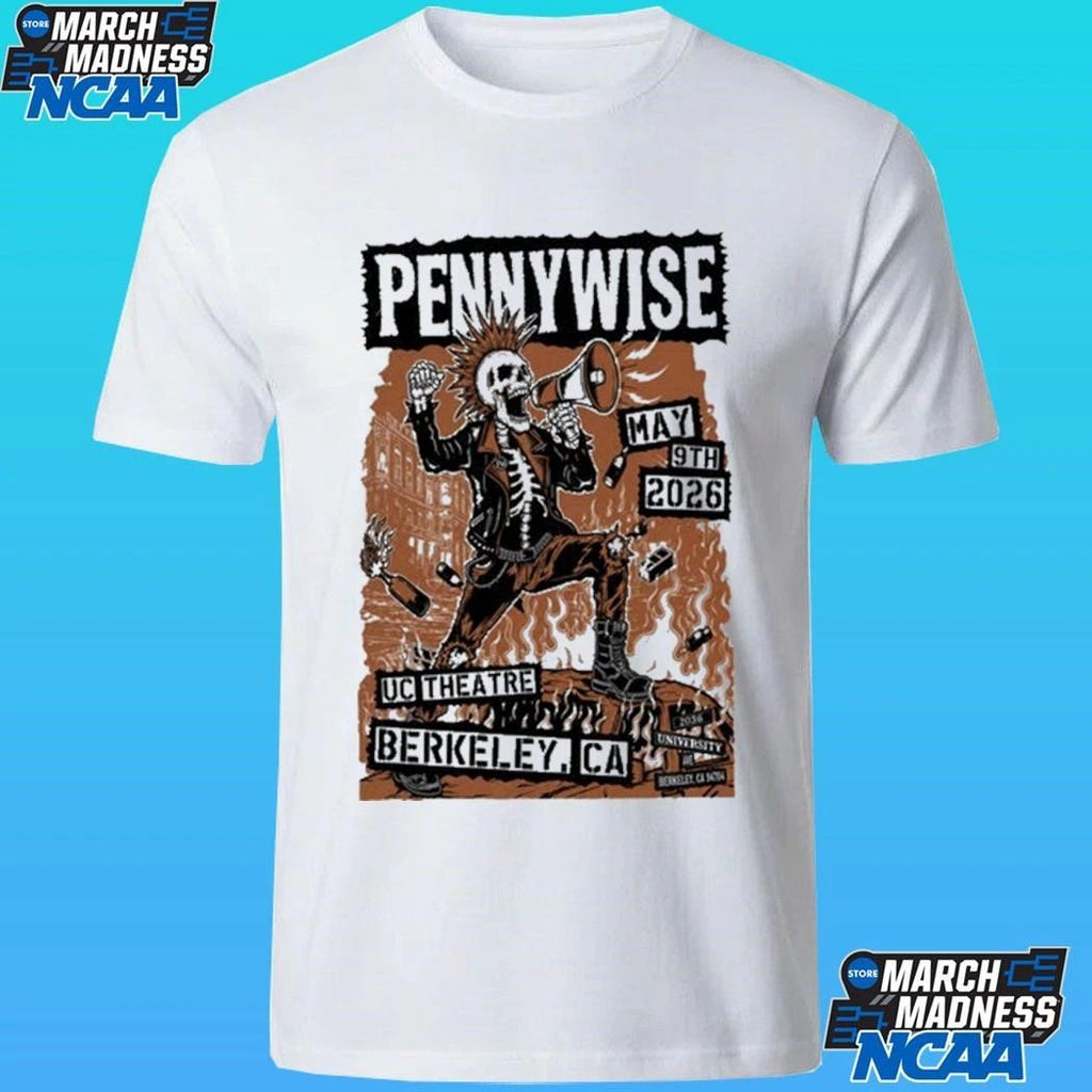 Pennywise & Circle Jerks The Uc Theatre May 9 2026 Event Shirt