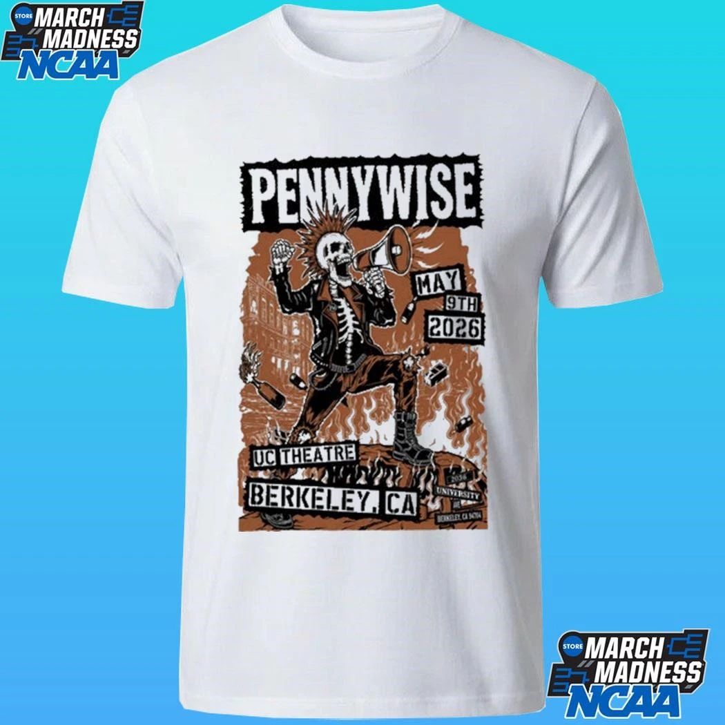 Pennywise & Circle Jerks The Uc Theatre May 9 2026 Event Shirt