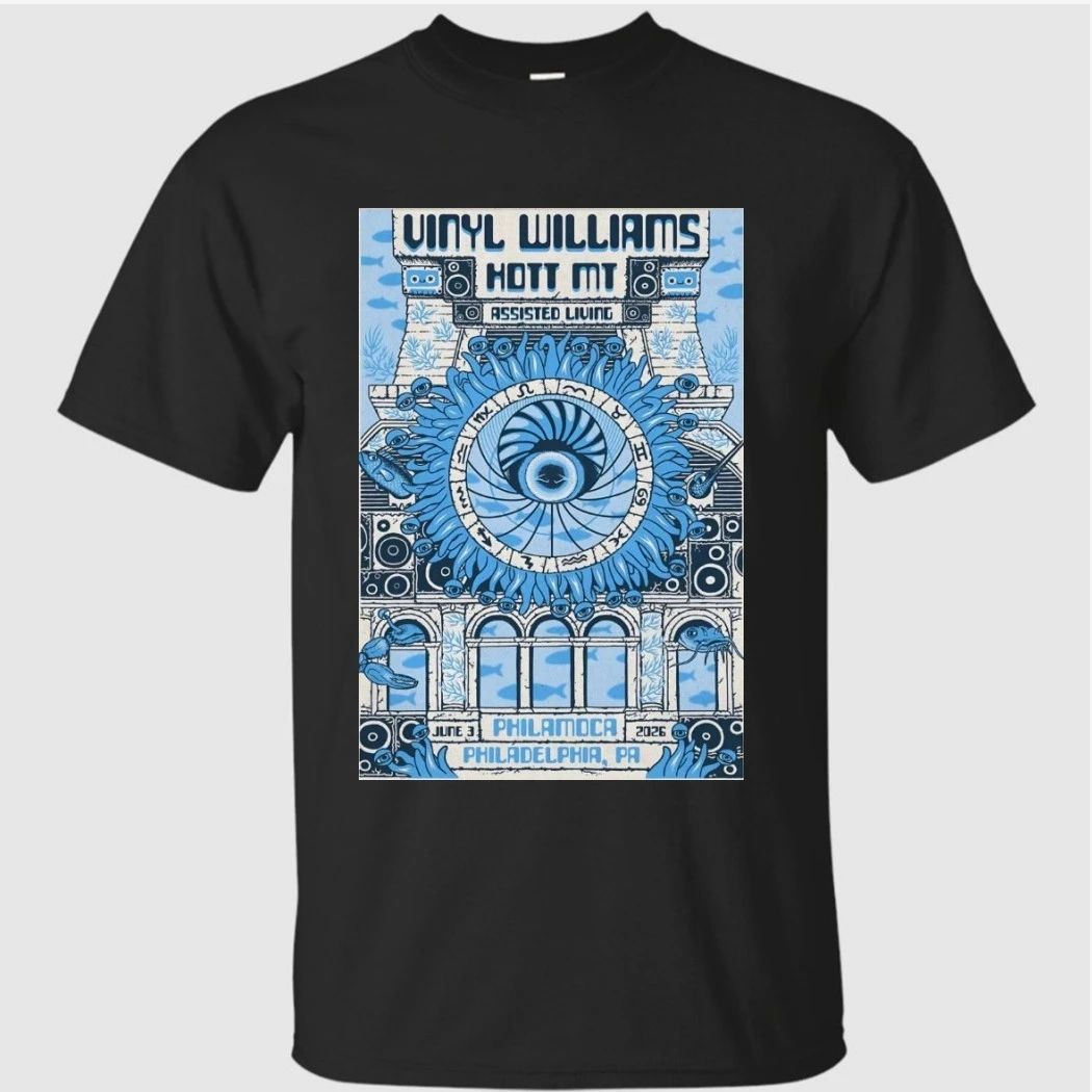 Vinyl Williams Jun 3 2026 PhilaMOCA in Philadelphia PA Poster Shirt