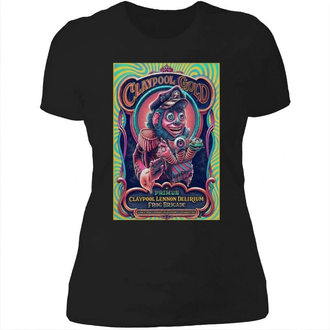 Primus Columbus Tour On June 6 2026 Poster Shirt