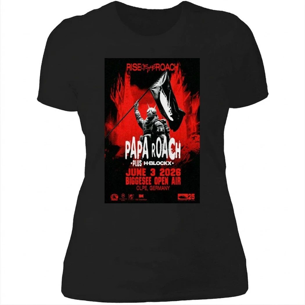 Papa Roach June 03 2026 Olpe, DEU, Biggesee Open Air Poster Shirt