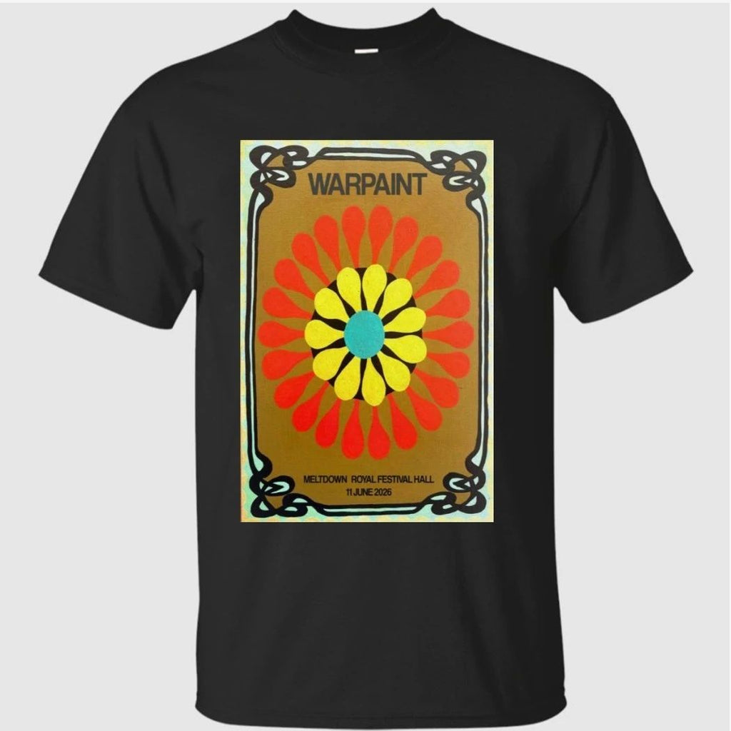 Warpaint Meltdown Royal Festival Hall Poster June 11 2026 Shirt
