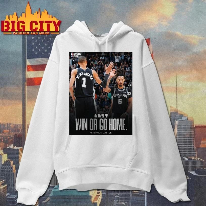 Spurs vs Thuner Win Or Go Home Finals Game Poster Shirt
