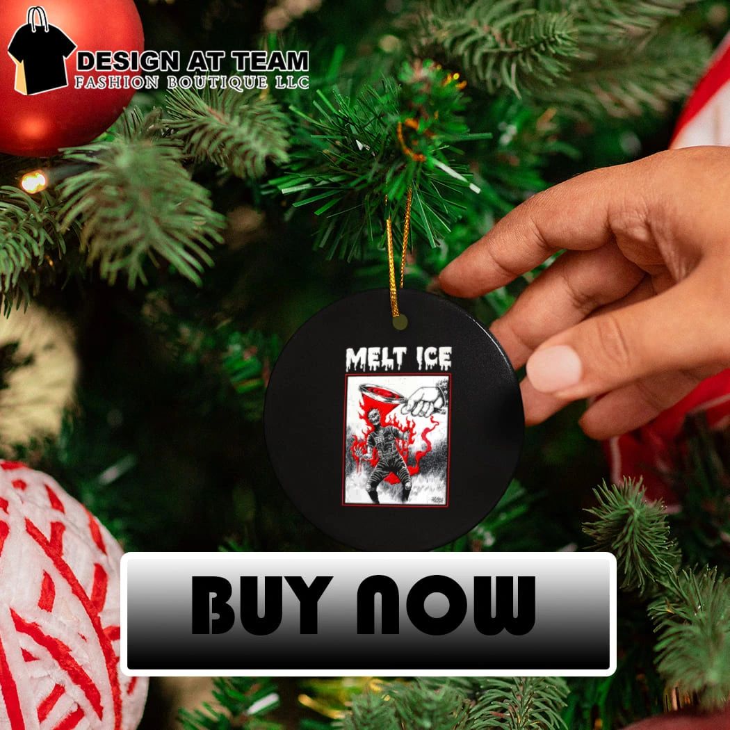 Melt Ice Police Diablo Macabre Dark Art shirt