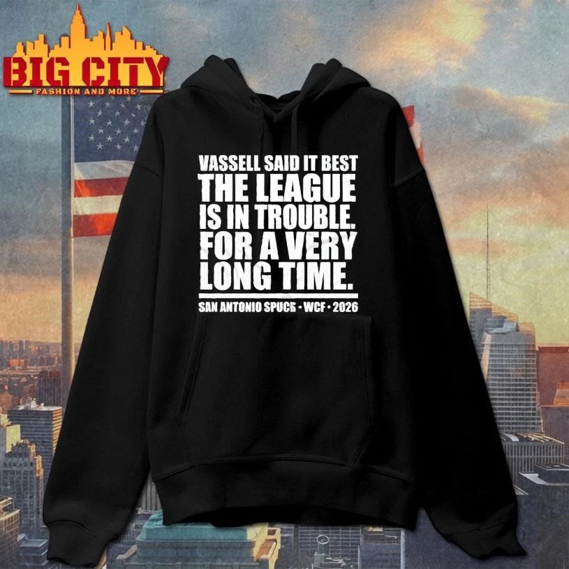 Funny Spurs League Is In Trouble NBA Playoffs 2026 Shirt