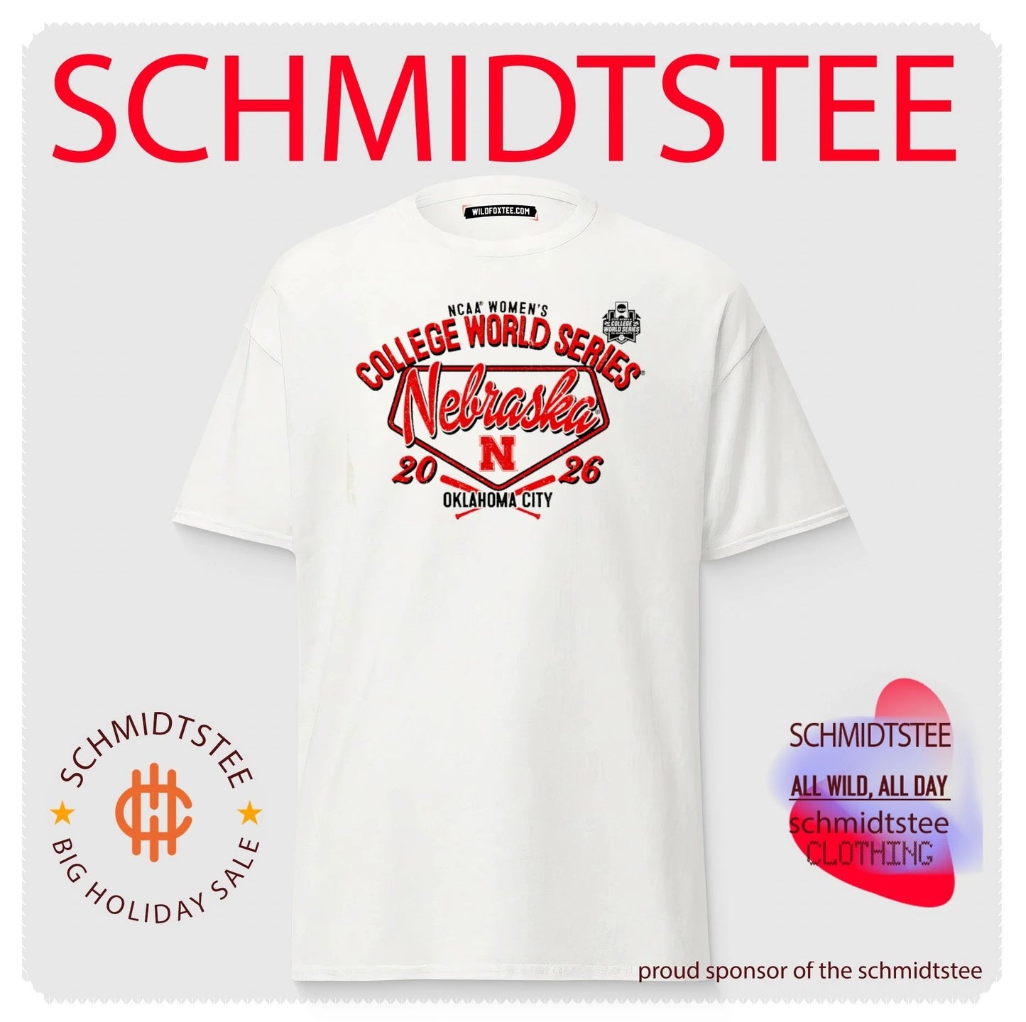 2026 Women’s College World Series Nebraska Cornhuskers shirt