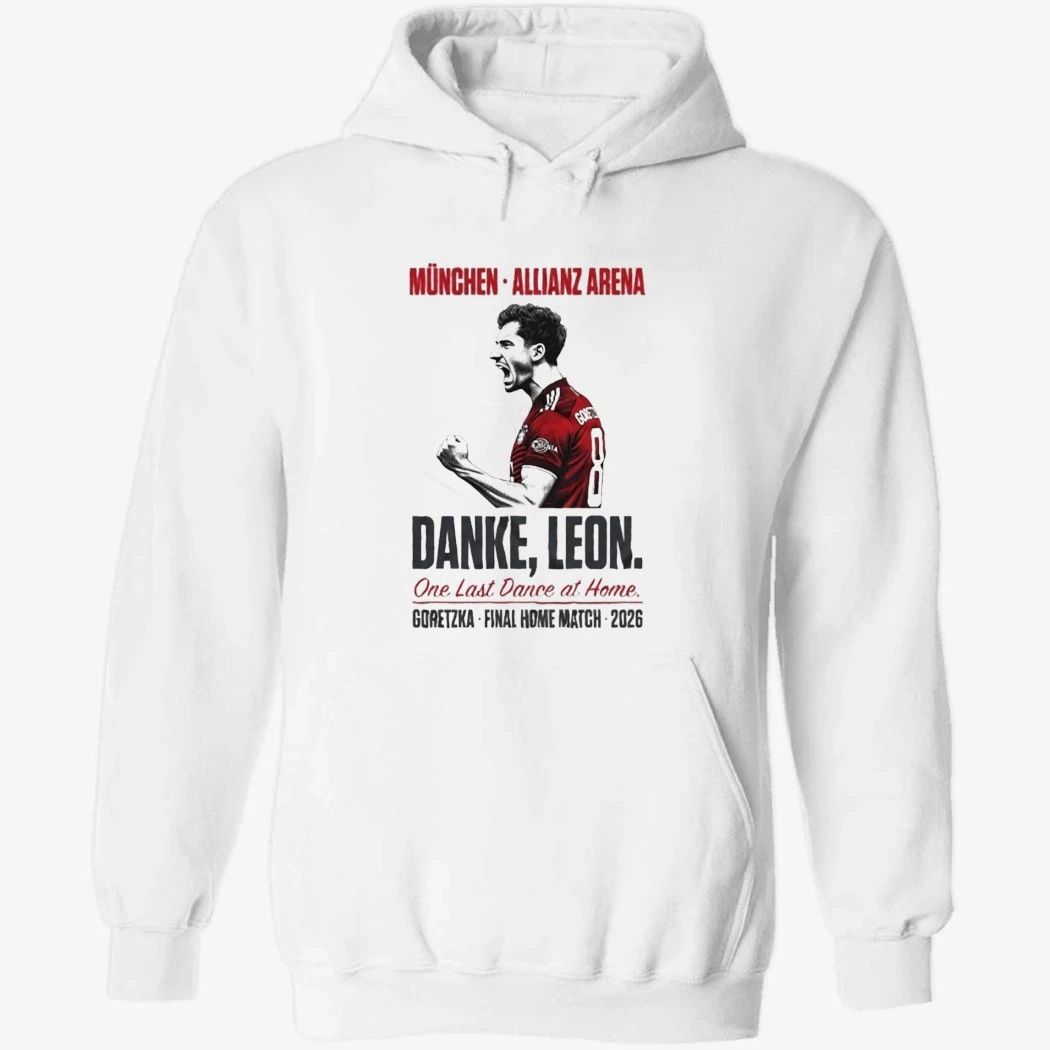 Leon Goretzka Last Home Game Allianz Arena Bayern Munich Farewell 2026 Shirt
