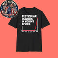 Testicular Injuries In Women’s Sports 2001-2026 exponential spike Shirt