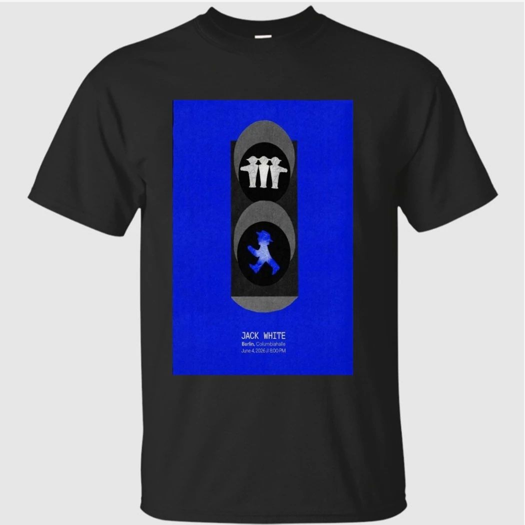 Jack White Berlin Columbiahalle, 04 June 2026 Poster Shirt