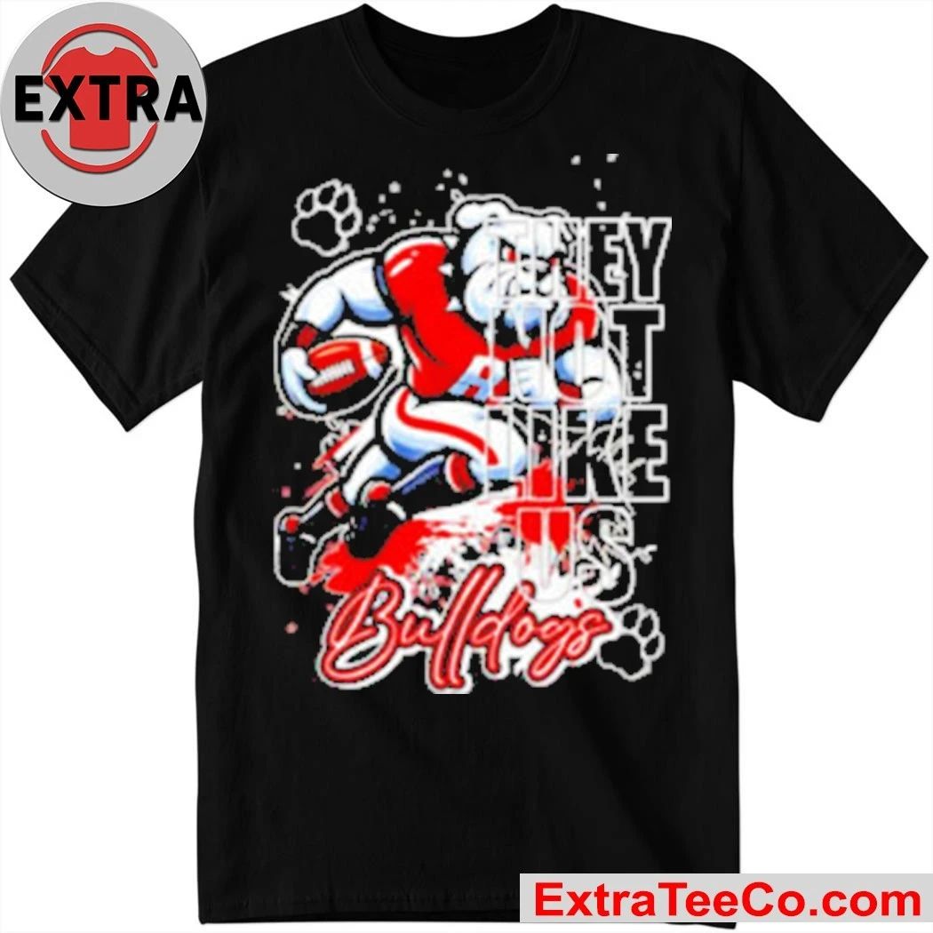 They Not Like Us Georgia Bulldogs Mascot Shirt