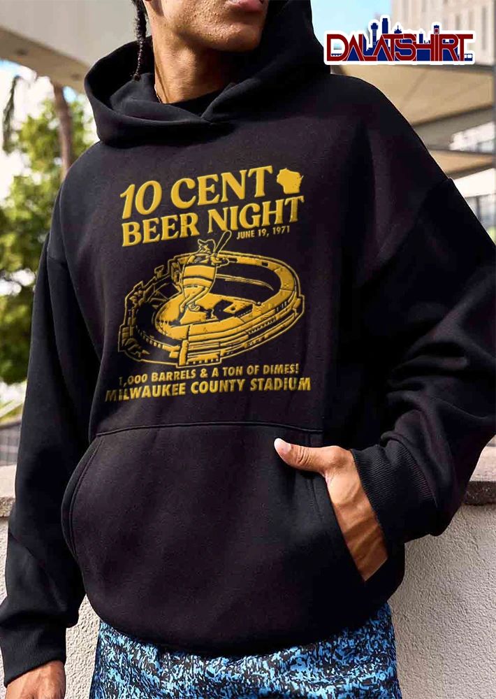 Privateers Maurice County 10 Cent Beer Night 1000 Barrels And A Ton Of Dimes 1971 shirt