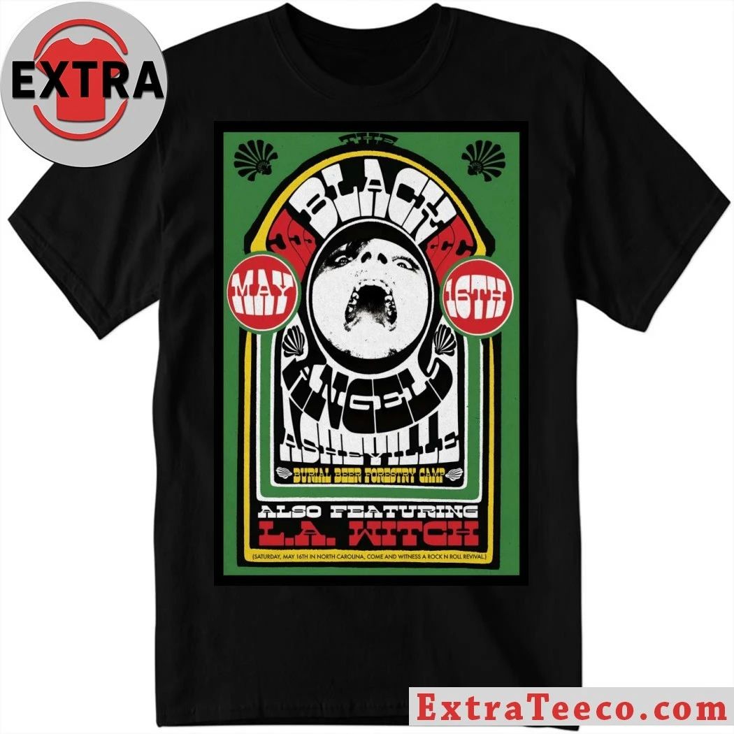 The Black Angels Asheville NC Tour On May 16 2026 Poster Shirt