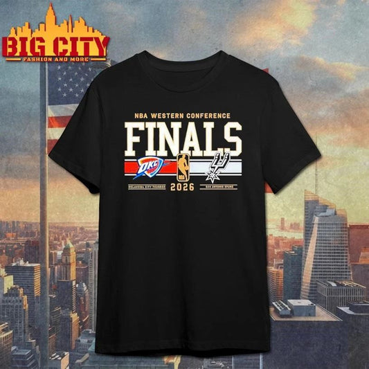 NBA Western Conference Finals OKC Thunders Vs San Antonio Spurs Shirt