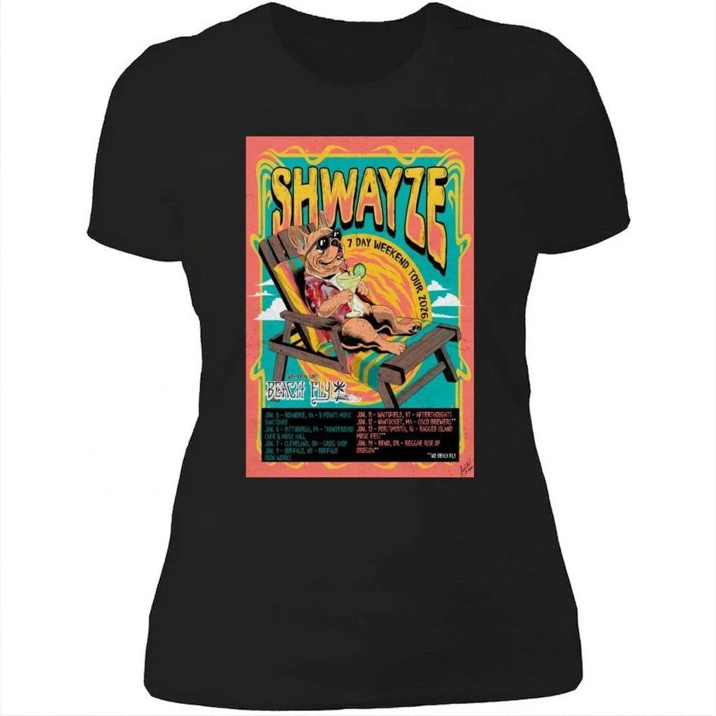 Shwayze Poster 7 Day Weekend Tour 26 Shirt