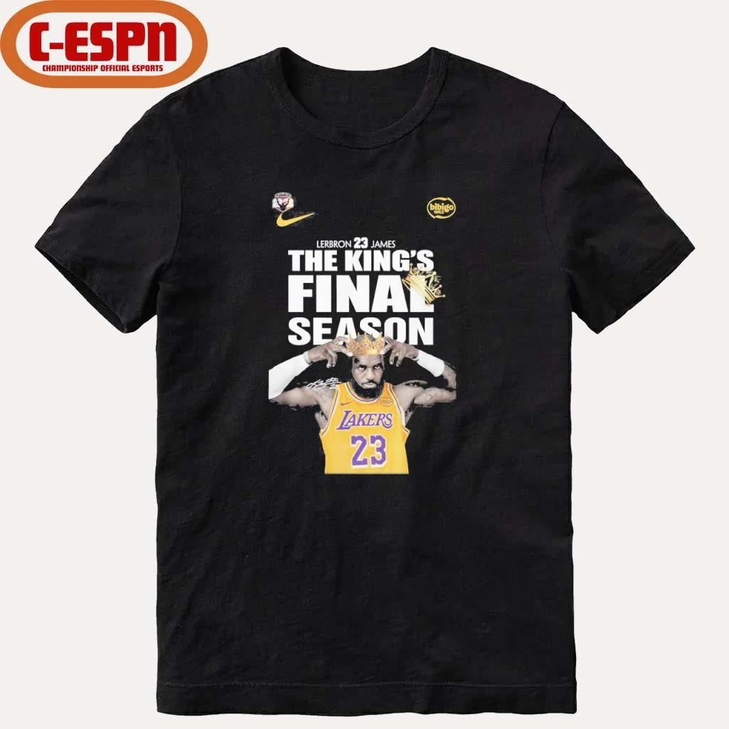 Nike Lebron James The King’s Final Season Shirt