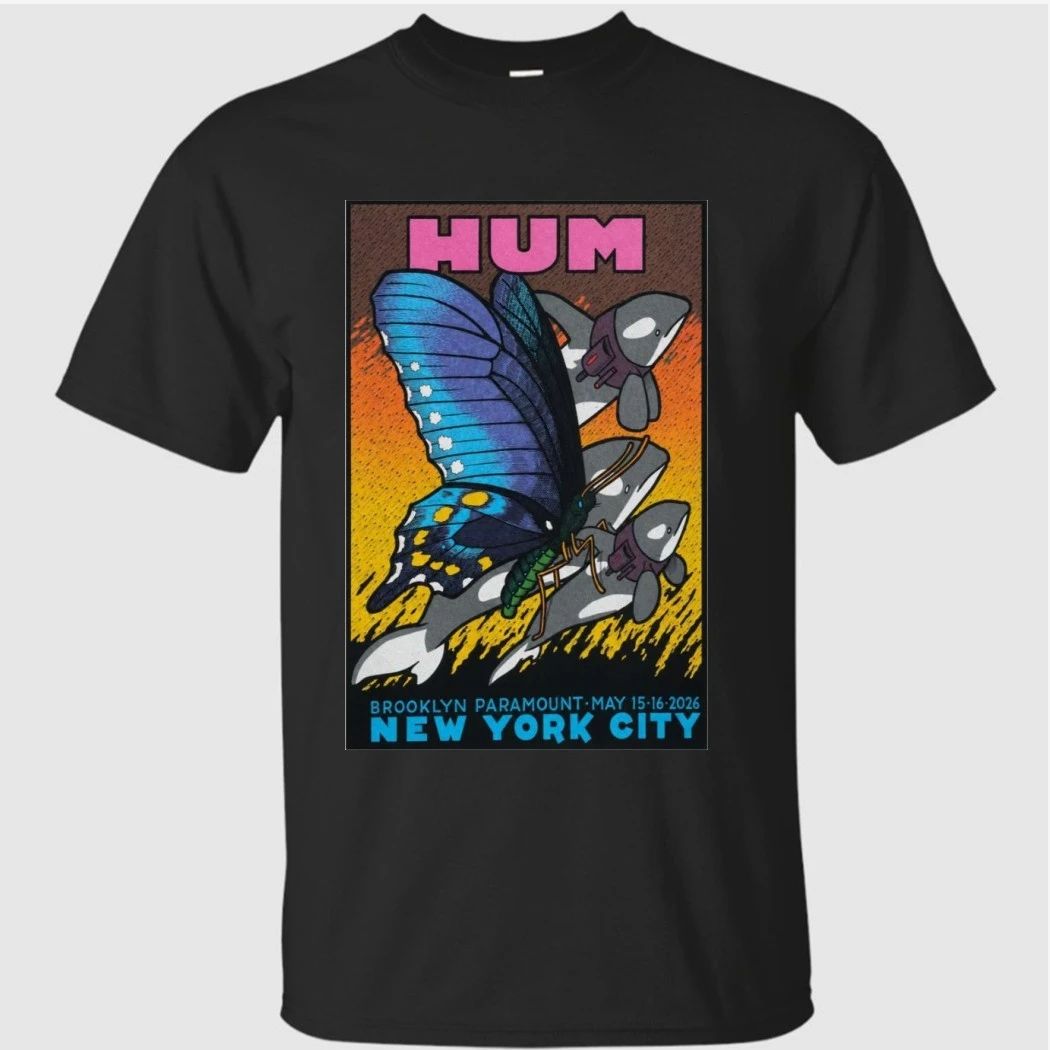 HUM Brooklyn, New York May 15, 16 2026 Poster Shirt