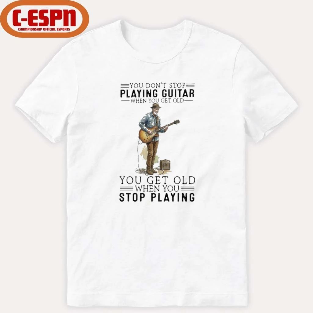 Grandpa Don’t Stop Playing Guitars Shirt