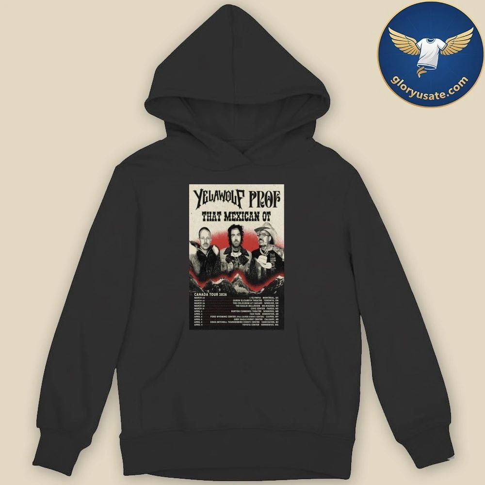 Yelawolf & Prof Canada Tour 2026 Poster Shirt