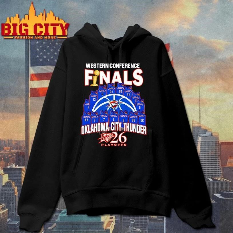 Oklahoma City Thunder Western Conference Finals Shirt
