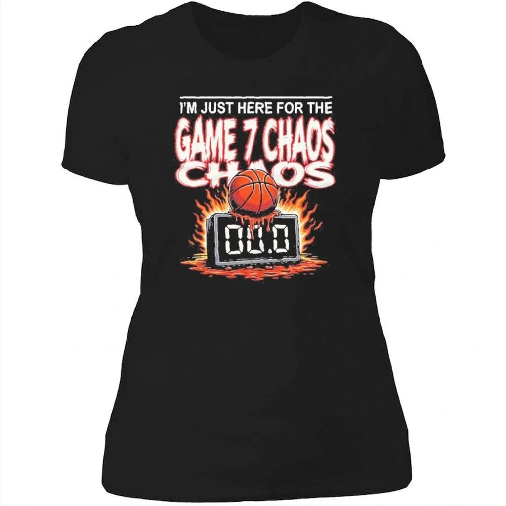 Funny NBA Playoffs Game 7 Chaos Fan Shirt