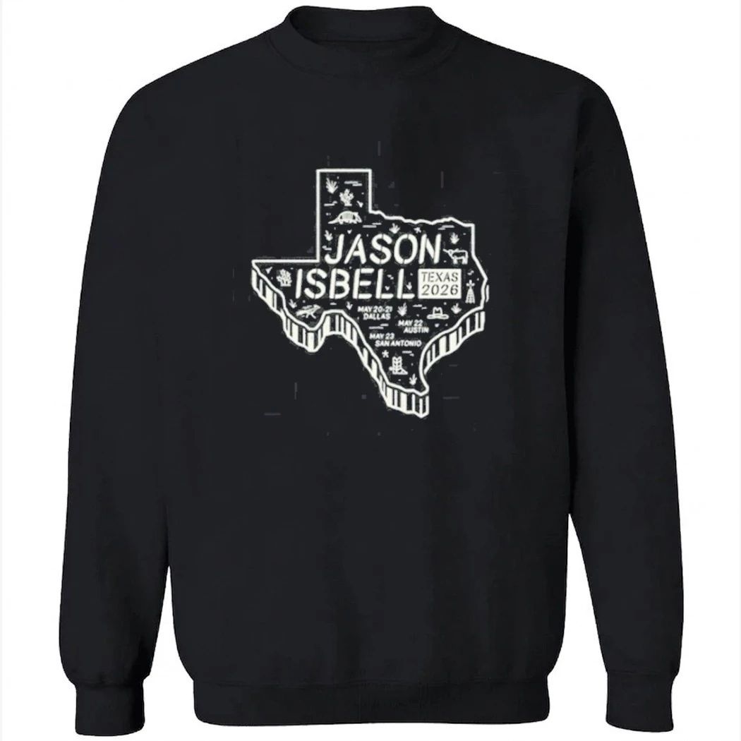 Jason Isbell May 2026 Texas Tour Shirt
