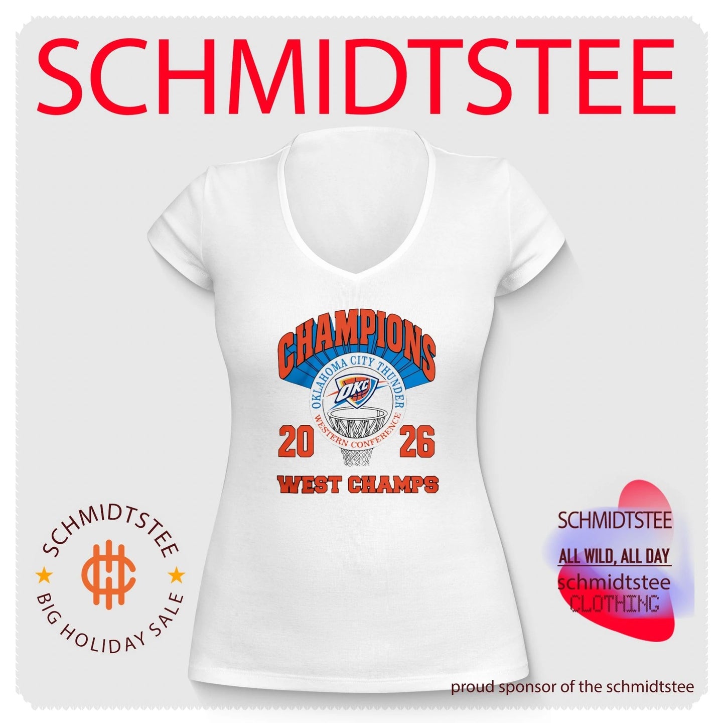 Oklahoma City Thunder West Champs 2026 shirt