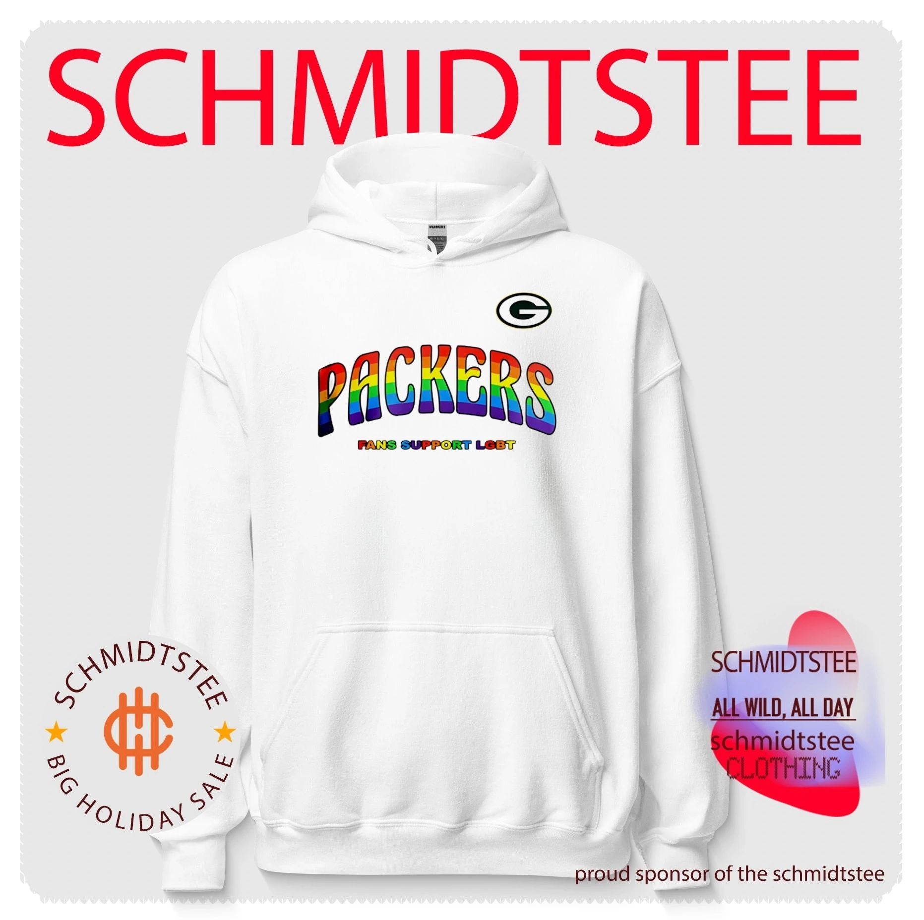 Green Bay Packers Fans Support LGBT Pride Month shirt