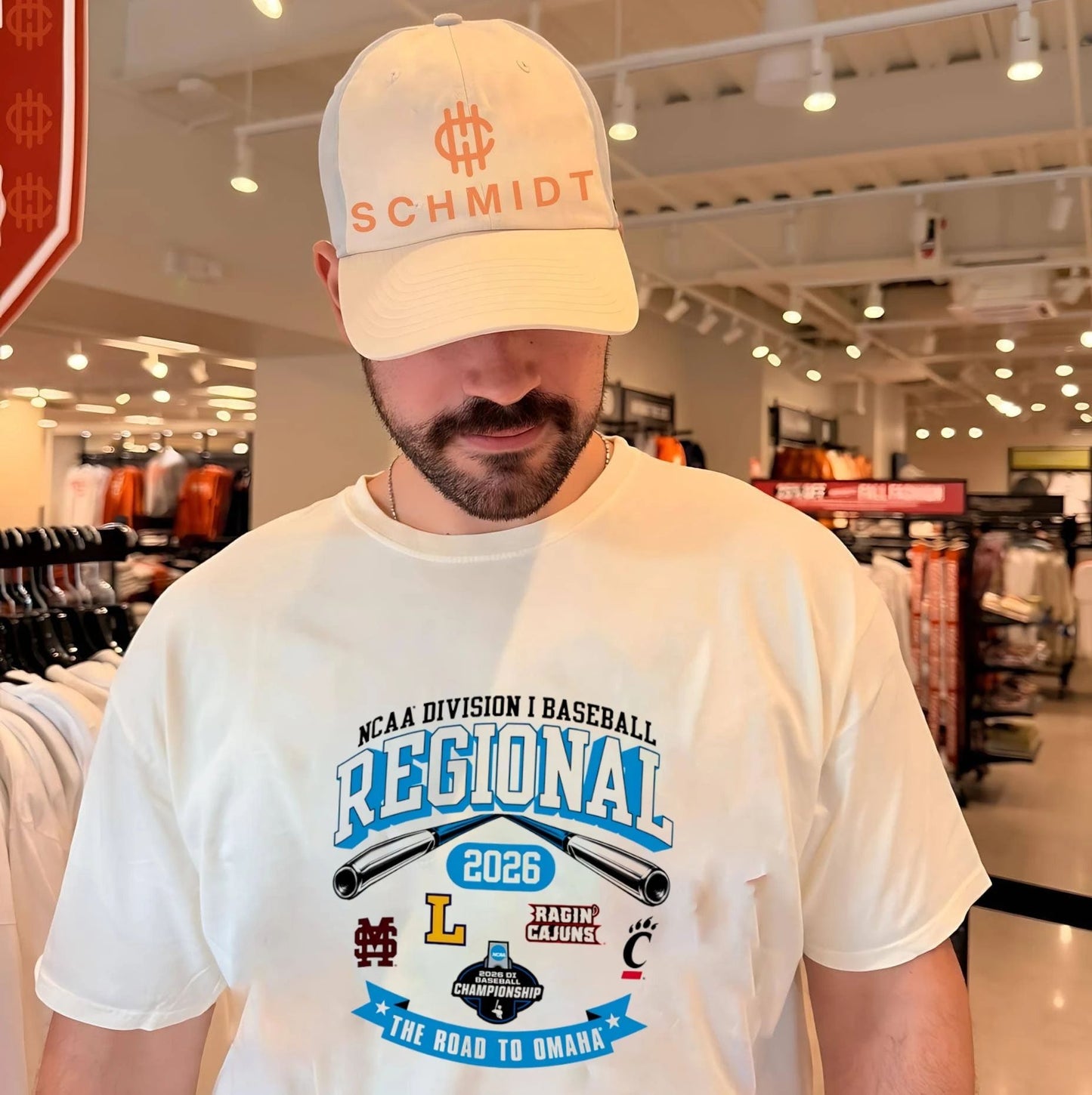2026 NCAA Division I Baseball Regional Mississippi State The Road To Omaha logos shirt