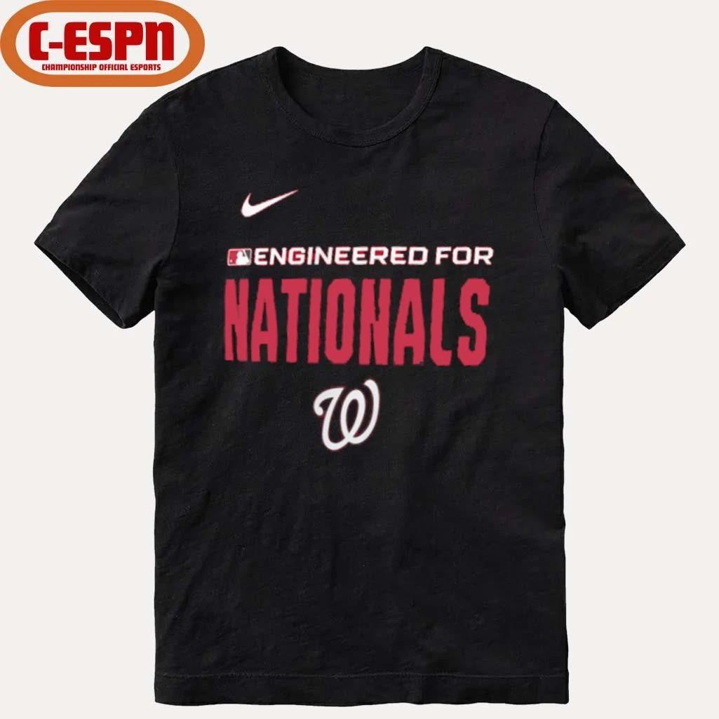 Washington Nationals Nike Engineered For Nationals Shirt