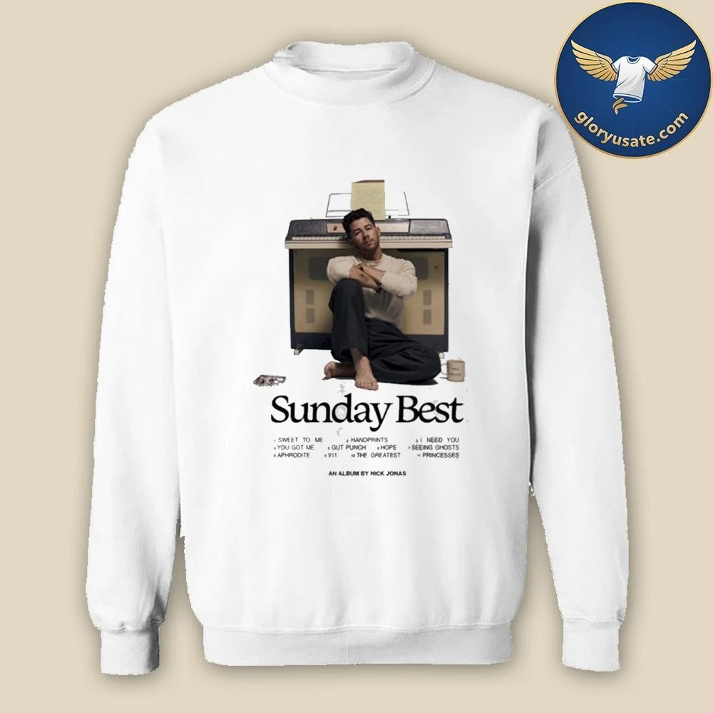 Nick Jonas Sunday Best Tracklist Shirt