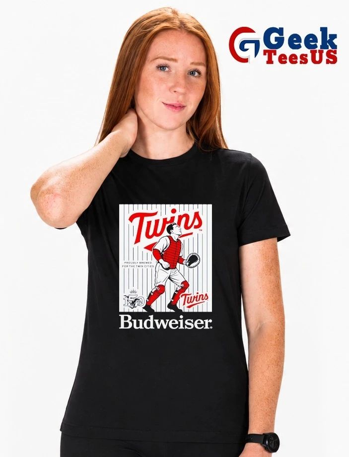 Minnesota Twins baseball 150 Years Budweiser shirt