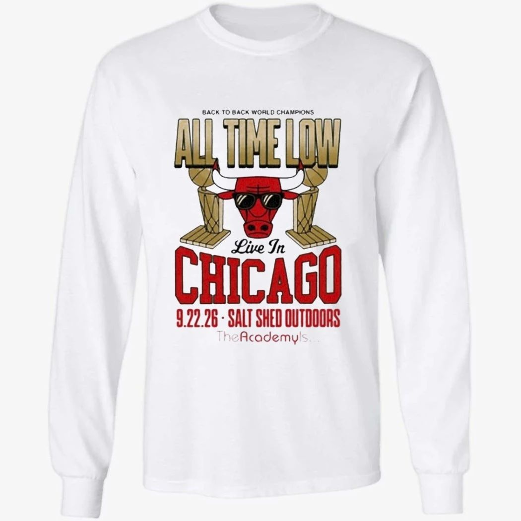 All Time Low Sept 22 2026 The Salt Shed In Chicago IL Shirt