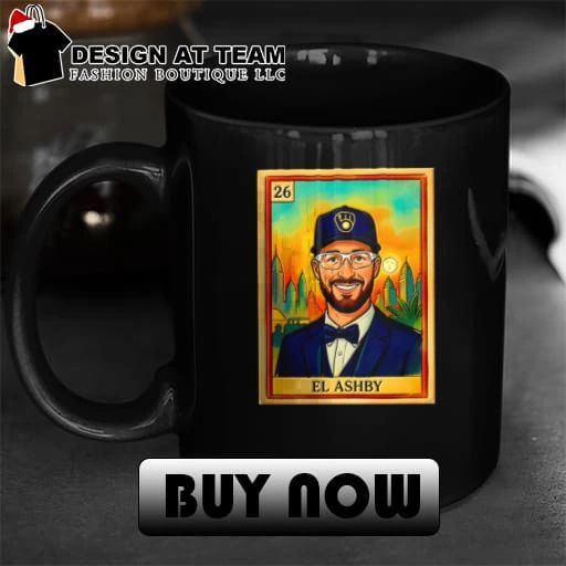 Aaron Ashby El Ashby Loteria Card Brewers Baseball shirt
