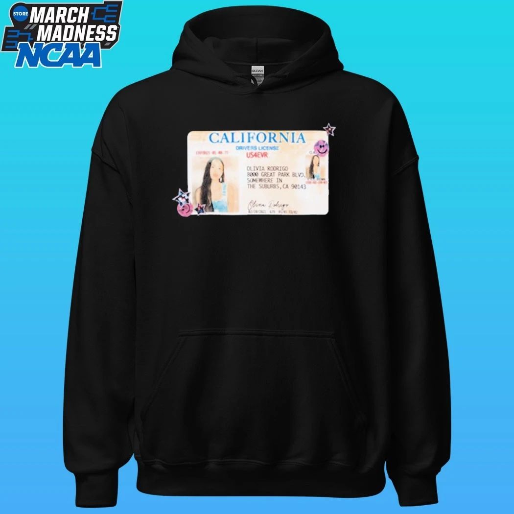 Olivia Rodrigo Drivers License 5 Year Anniversary Shirt