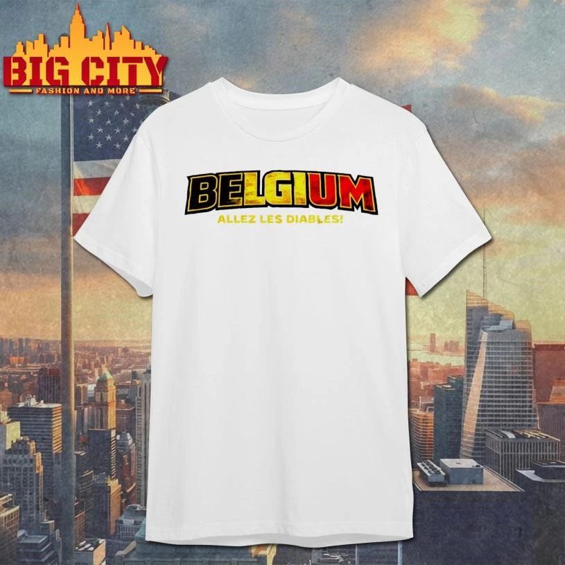 Belgium Allez Les Diables 2026 World Cup Shirt