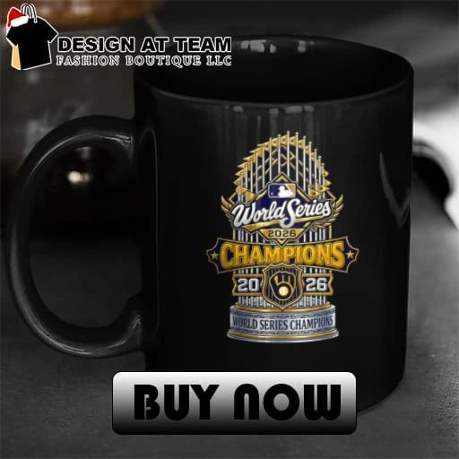 Milwaukee Brewers World Series 2026 Champions Trophy Baseball shirt
