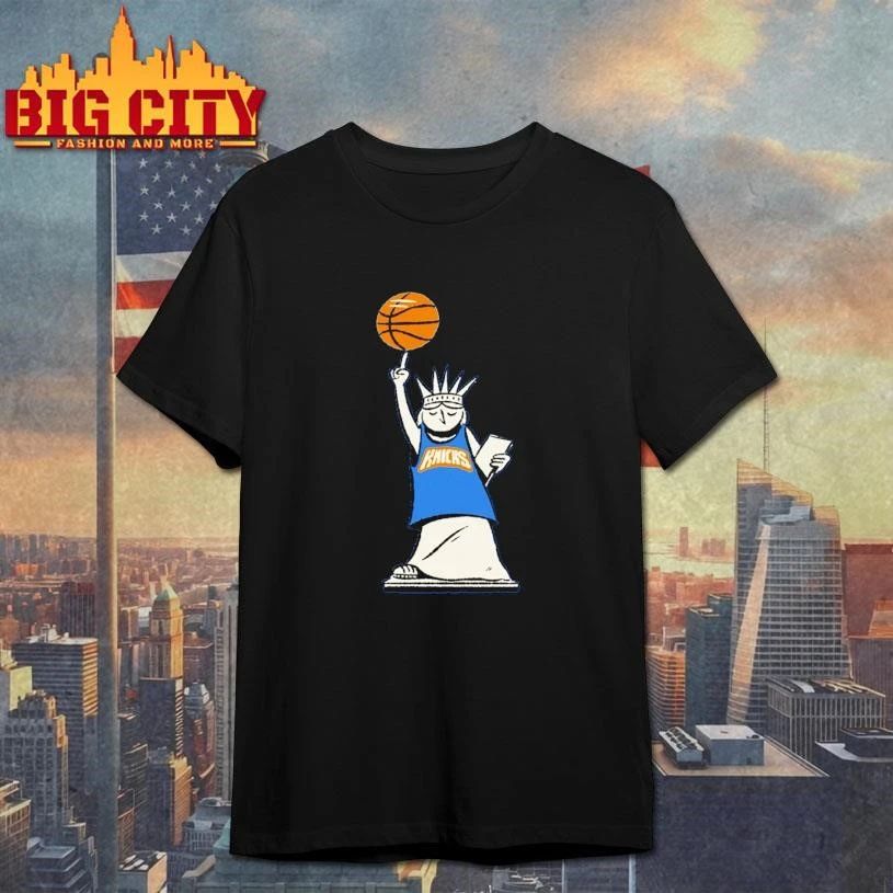 New York Knicks Lady Liberty’s Crossover Let’s Go Knick NBA Conference Finals 2026 Shirt