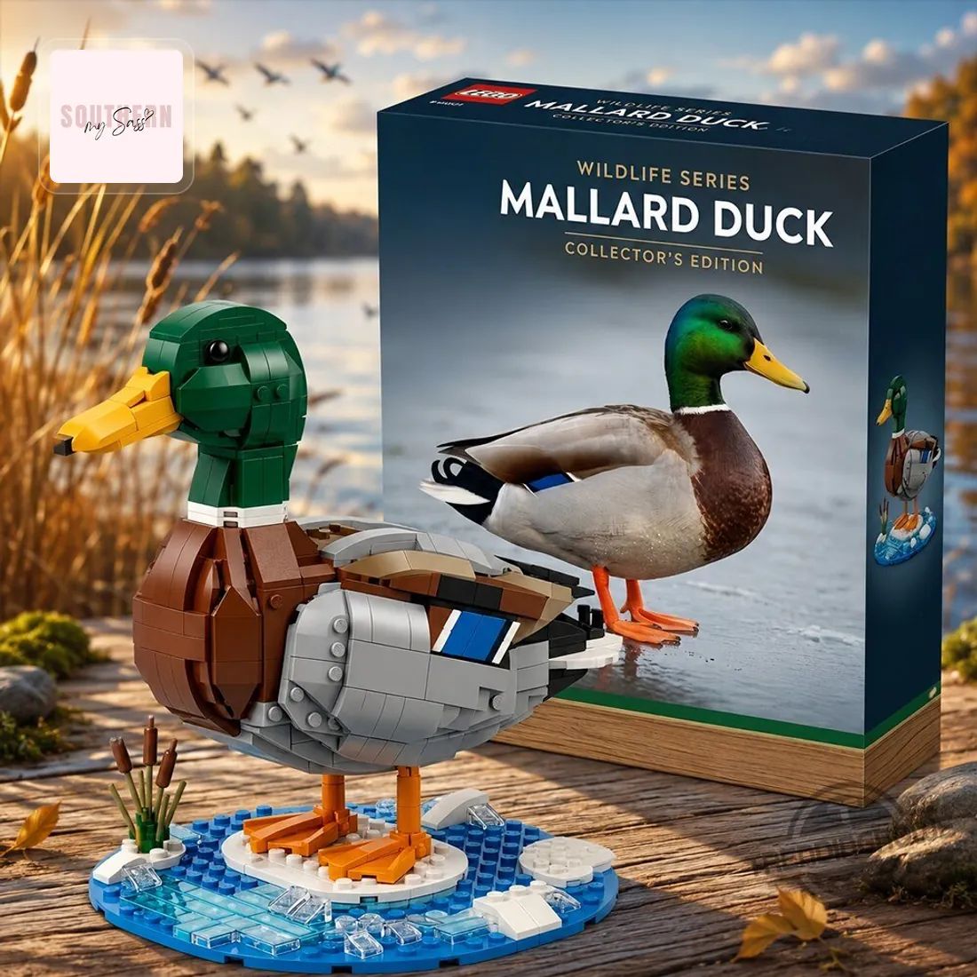 LEGO Mallard Duck Wildlife Series Collector’s Edition Building Block Set