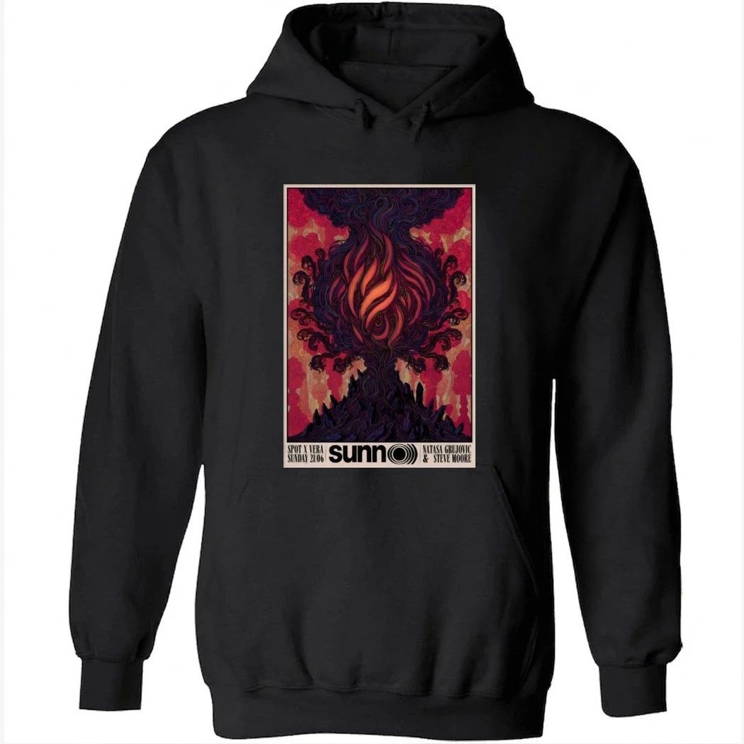 Sunn O))) Jun 21 2026 In Groningen Netherlands Poster Shirt
