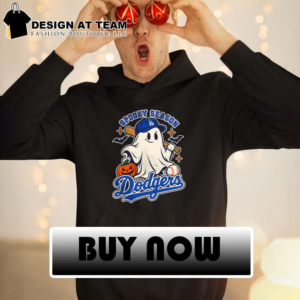 Los Angeles Dodgers Halloween Ghost Spooky Season Baseball shirt