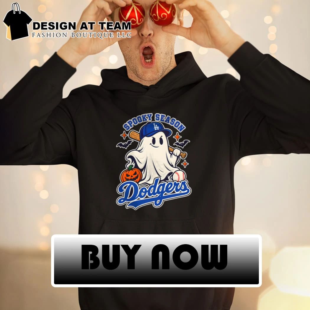 Los Angeles Dodgers Halloween Ghost Spooky Season Baseball shirt