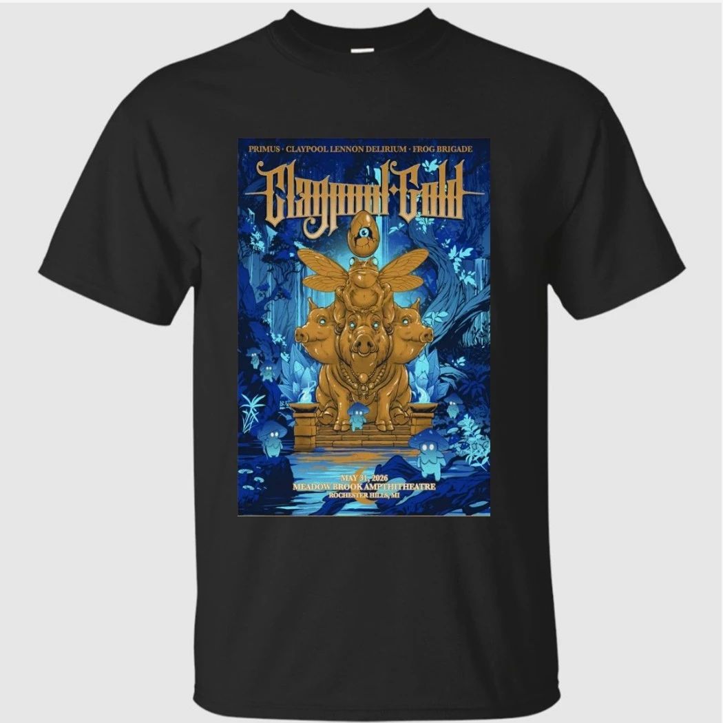 Primus In Rochester Hills MI On May 31 2026 Event Poster Shirt